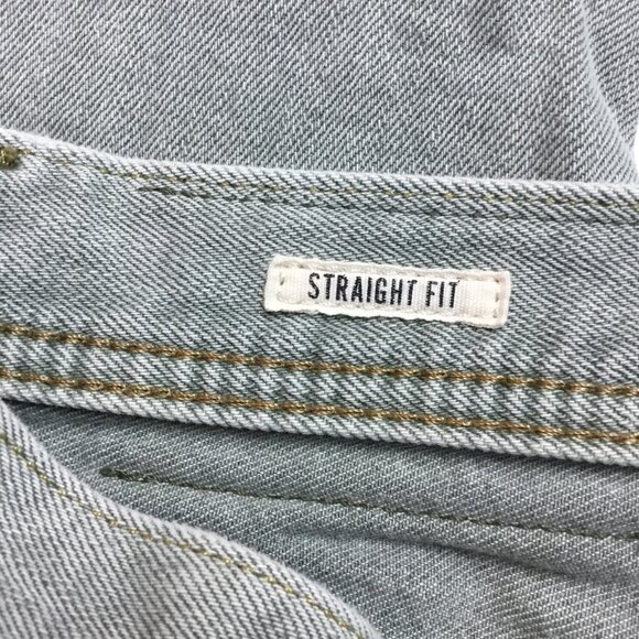 Todd Snyder Straight Fit Jeans Mens 30x32 Light Wash Gray Denim Cotton Lycra - Picture 11 of 12